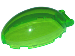 Parts Windscreen 6 X 4 X 2 Bubble Canopy With Bar Handle 87752 - Trans-bright Green