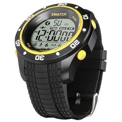 LED Digital Watch - Sodial R Outdoor Waterproof LED Digital Sports Watch Smart Watch With Fitness Tracker Activity Monitor Call Sms Reminder For Android And