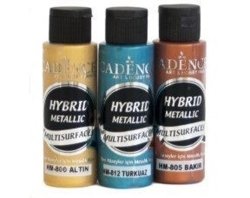 Hybrid Metallic Craft Acrylic 70ML Bottles