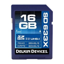 Delkin 16 Gb Elite 633X Sdhc Uhs-i Memory Card DDSDELITE633-16GB
