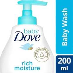 baby dove rich moisture head to toe wash