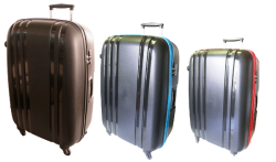 Tosca Flite Pp 50cm Cabin Luggage Travel Suitcase Black