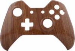CCMODZ Replacement Front Housing Hydro Dipped Shell For Xbox One Controller Wooden Grain
