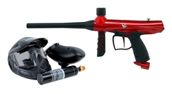 Tippmann Gryphon Powerpack Paintball Gun in Red