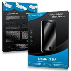 3 X Swido Crystal Clear Screen Protector For Nikon Coolpix S8100 S-8100 - Premium Quality Crystalclear Hard-coated Bubble Free Application