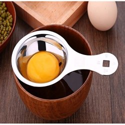 Egg Separator Vibola Kitchen Tool Gadget Convenient Egg Yolk White Separator Divider Holder Sieve