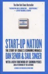 Start-Up Nation - The Story of Israel's Economic Miracle Paperback