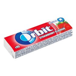 Orbit - Strawberry Chewing Gum Roll 10PC