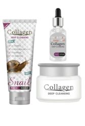 Collagen & Snail Extract Brightening Facial Care Set By Glitz & Glam