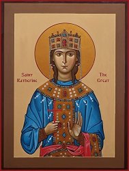 St. Katherine The Great In English Free Priority Shipping