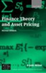Finance Theory and Asset Pricing