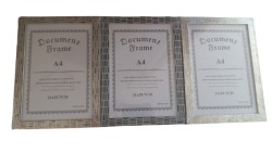 Certificate Rectangular Picture Frames - Set Of 3