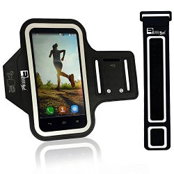 Premium Running Armband For Iphone 6 6s & Samsung Galaxy S7 s6 s5. Arm Band Phone Case For Runners Fitness Gym Workouts & Sports Small 9 - Large 20 Arms