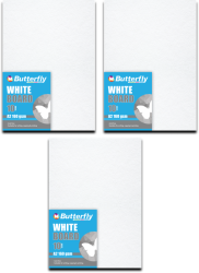 Board - A4 160GSM Pastel - Pack Of 10 White X3
