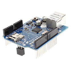 | Ethernet W5100 Shield For Arduino Supports Micro Sd Card ..