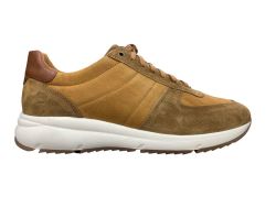 - Men's Lace Up Suede Tan Sneakers