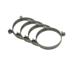 150MM Ventilation Air Ducting Pipe Clamps - 4 Pieces