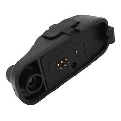 Kenmax 2 Pin Audio Adaptor For Multi-pin Motorola XPR6350 XIRP8208 DP3401 DGP4150 APX-6000