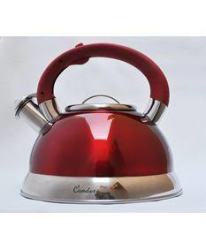 Energy Saving Whistling Stainless Kettle 3L Works On Gas Electric Stove