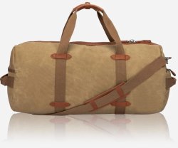Brando Duvall Weekender Duffel Bag Khaki - 4121 Khaki