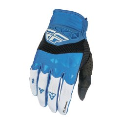 Fly Racing Fly Gloves - Blue & White