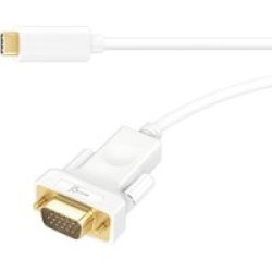 J5 Create JCC111 USB Type-c To Vga Cable White
