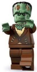 Lego Frankenstein Monster Number 7 Of 16 Series 4 Minifigure Sealed In Unopened Packet