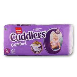 Cuddlers Comfort Value Pack - Size 5 44 Nappies
