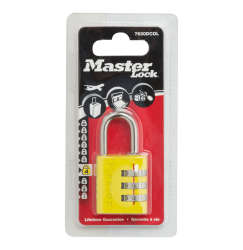 Master Lock 30mm Aluminium Combi Lock