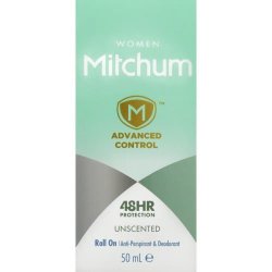 Mitchum Advanced Women Anti-perspirant & Deodorant Roll-on Invisible 50ML