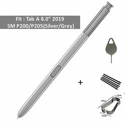 Galaxy Tab A Stylus Pen Replacement Lcd Touch Stylus Pen Parts For Samsung Galaxy Tab A 8.0" 2019 SM-P200 P200 P205 Stylus S Pen Gray sliver