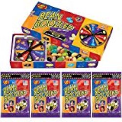Jelly Belly Us 3.5 Oz Beanboozled Spinner Wheel Game Jelly Bean Gift Box 3rd Edition With 4 - 1.9 Oz Beanboozled Jelly Bean Refills Party Pack