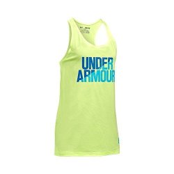 Under Armour Girls' Under Armour Tank Pale Moonlight mediterranean Youth Small