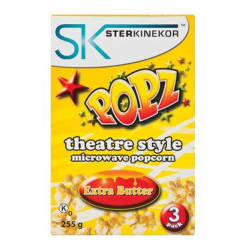 Microwave Popcorn Extra Butter 3 X 85G