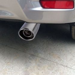6029 Car Automobile Exhaust Pipe Muffler Modification Stainless Steel Tail Pipes Inner Diameter ...