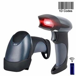 Aijin Wireless Barcode Scanner Handheld Barcode Scanner With USB Receiver For Shop Supermarket Warehouse