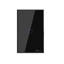 Tx T3 Wifi Smart Light Switch - Black Requires Neutral Wire 1 Gang