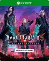 Capcom Devil May Cry 5: Deluxe Steelbook Edition - To Receive 3 Alternate Colour Costumes Dlc Xbox One