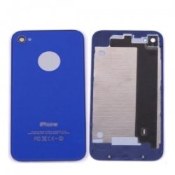 Dark Blue Back Cover For Iphone 4 4G