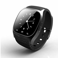 Glo Buy Smart Watch 1.54 Inch M26 Bluetooth Smart Watch Daily Waterproof Smart Watch LED Display Android Mobile Phone Hands-free Calling Black