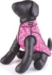 Rogz Comfyskinz Dog Sport Jacket Pink Melange