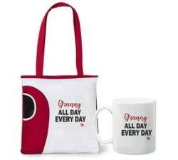 Granny All Day Every Day - Mug & Artesan Tote Bag Combo
