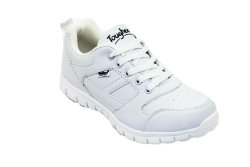 Toughees Caster Junior Sport Shoes - White