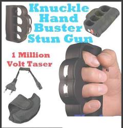 Knuckle 1 Million Volt Hand Stun Gun Taser Buster Personal Security Home Car Guards Police
