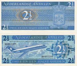 Do Not Pay - Antillen Netherlands 2.50 2.1 2 Gulden 1970 P-21 Unc
