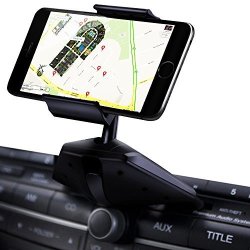IPOW Easy Installation Cd Slot Smartphone Car Mount Holder Cradle For Iphone Samsung Galaxy LG Nexus