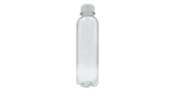 250ML Plastic Boston Water Bottles - With Cap