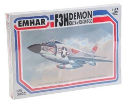 Emhar Models F3H-2N 2M Demon Airplane Model Building Kit