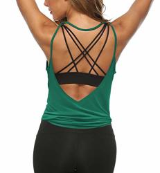 backless workout tank