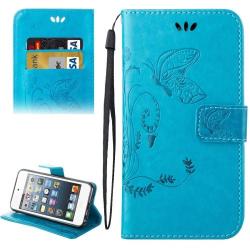 For Ipod Touch 6 Crazy Horse Texture Printing Horizontal Flip Leather Case With Holder & Card Slo...